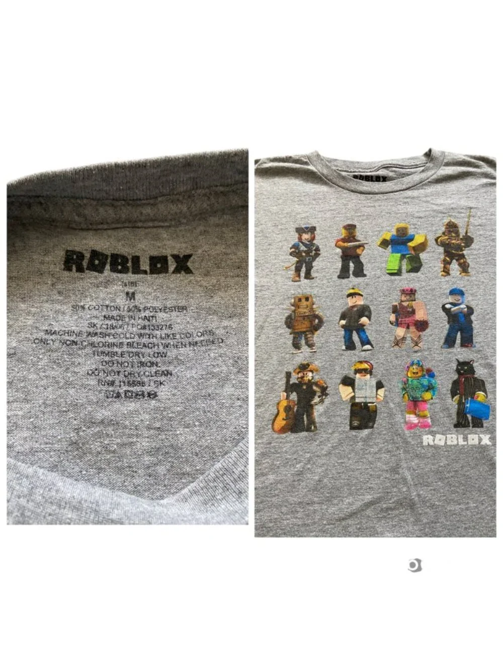 Boys Bundle of 5 Pieces Gamer, Minecraft, Roblox Size 10/12 Back To School